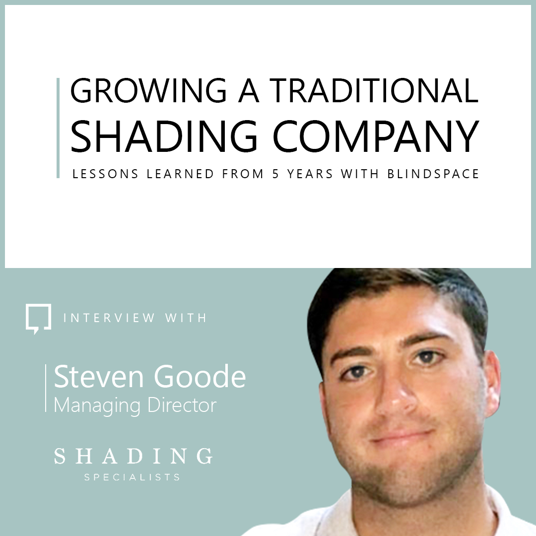 Growing a Traditional Shading Company