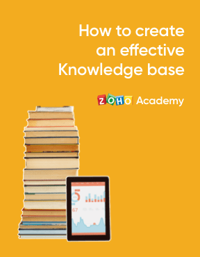 Zoho Academy Knowledge Base
