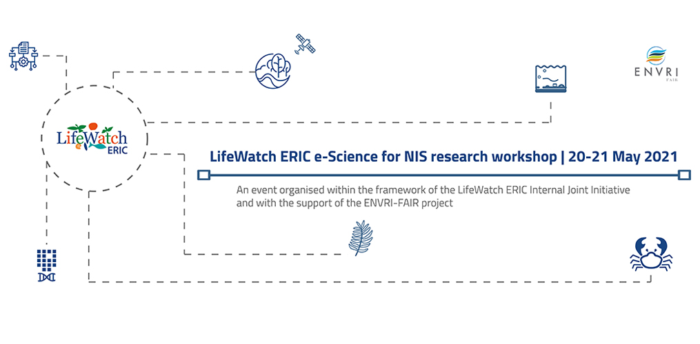 LifeWatch ERIC e-Science for NIS Research Workshop Banner