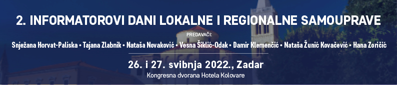 2. Informatorovi dani lokalne i regionalne samouprave