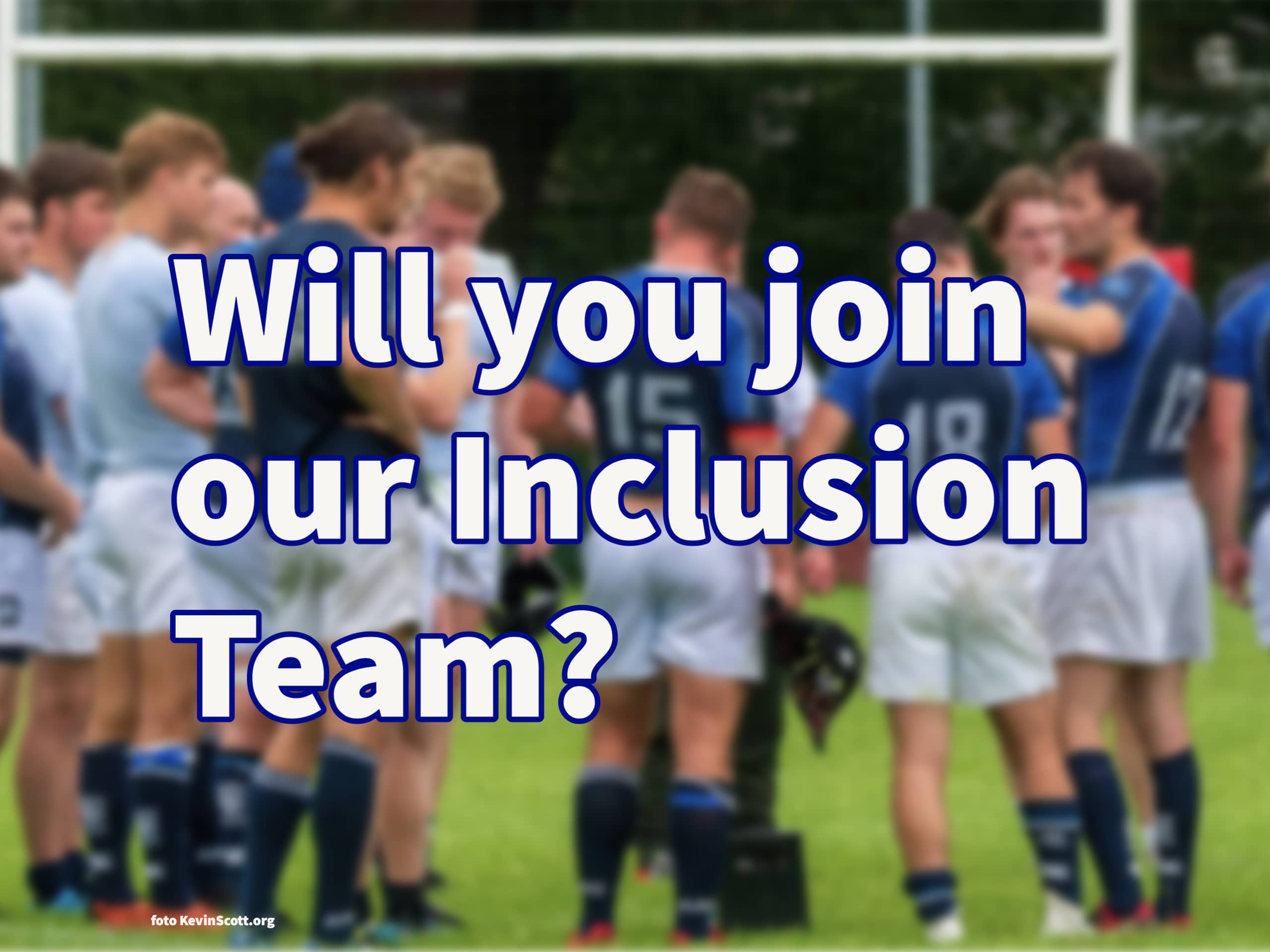 image Will you join our Inclusion Team?