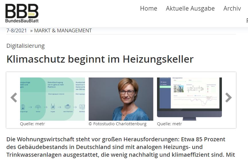 Thumbnail des Beitrages im Bundesbaublatt.