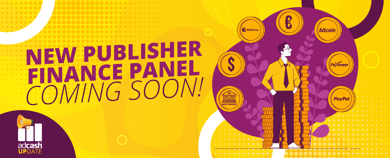 Adcash Finance Panel